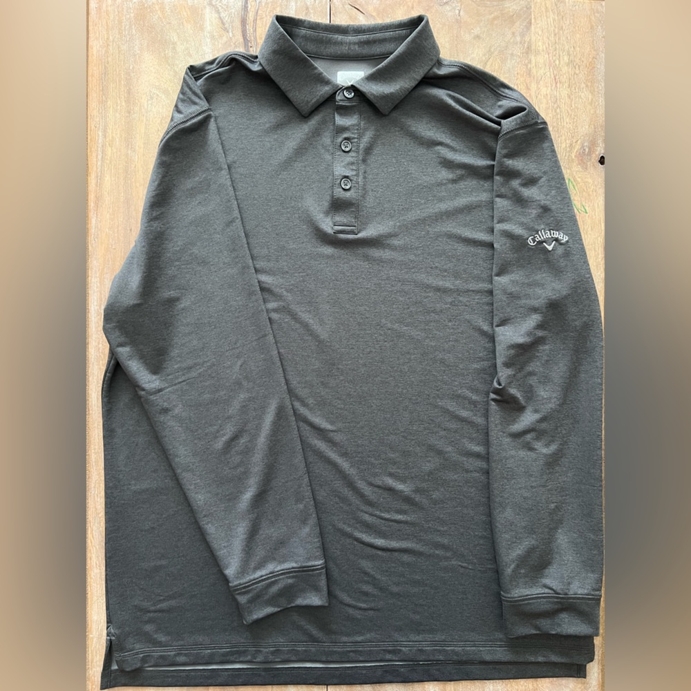 3/$90 Callaway Long Sleeve Polo